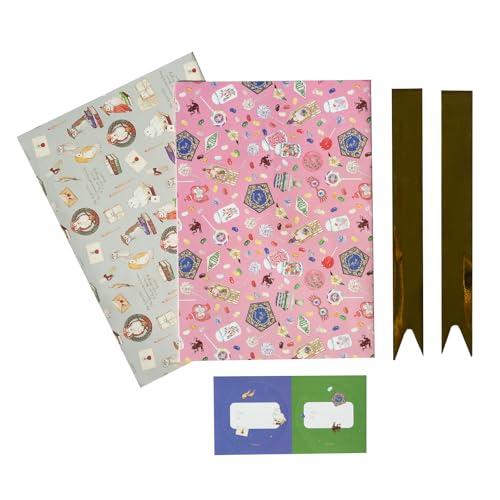 Grupo Erik Geschenkpapier Set Harry Potter Geschenkpapier Schleifen und Aufkleber Packpapier - 2 Geschenkpapierbögen 50 x 70 cm Geschenkpapier Weihnachten oder Geschenkpapier Geburtstag Grupo Erik Geschenkpapier Set Harry Potter Geschenkpapier Schleifen und Aufkleber Packpapier - 2 Geschenkpapierbögen 50 x 70 cm Geschenkpapier Weihnachten oder Geschenkpapier Geburtstag von Grupo Erik