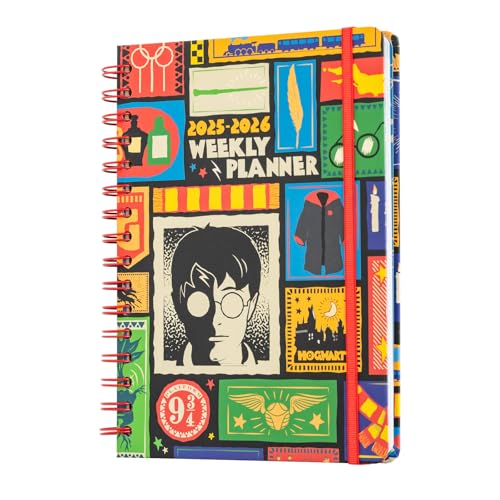 Grupo Erik Kalender 2026 Buchkalender Schülerkalender 2025/2026 Harry Potter- Terminplaner Schulplaner 2025 2026 A5 Schüler und Studierende Ringbuch A5 Geschenk Einschulung Junge und Mädchen Grupo Erik Kalender 2026 Buchkalender Schülerkalender 2025/2026 Harry Potter- Terminplaner Schulplaner 2025 2026 A5 Schüler und Studierende Ringbuch A5 Geschenk Einschulung Junge und Mädchen von Grupo Erik