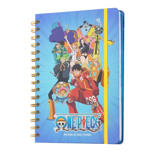 Grupo Erik Kalender 2026 Buchkalender Schülerkalender 2025/2026 One Piece - Terminplaner Schulplaner 2025 2026 A5 Schüler und Studierende Ringbuch A5 Geschenk Einschulung Junge und Mädchen Grupo Erik Kalender 2026 Buchkalender Schülerkalender 2025/2026 One Piece - Terminplaner Schulplaner 2025 2026 A5 Schüler und Studierende Ringbuch A5 Geschenk Einschulung Junge und Mädchen von Grupo Erik
