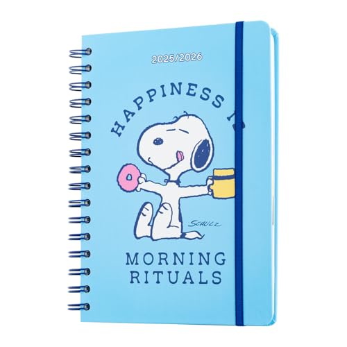 Grupo Erik Kalender 2026 Buchkalender Schülerkalender 2025/2026 Peanust Snoopy - Terminplaner Schulplaner 2025 2026 A5 Schüler und Studierende Ringbuch A5 Geschenk Einschulung Junge und Mädchen Grupo Erik Kalender 2026 Buchkalender Schülerkalender 2025/2026 Peanust Snoopy - Terminplaner Schulplaner 2025 2026 A5 Schüler und Studierende Ringbuch A5 Geschenk Einschulung Junge und Mädchen von Grupo Erik