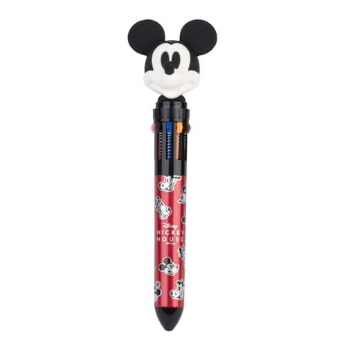 Grupo Erik Kugelschreiber 10 Farben Disney Mickey Mouse - Disney Fanartikel 10-in-1 Multicolor - Mehrfarbiger Stift Grupo Erik Kugelschreiber 10 Farben Disney Mickey Mouse - Disney Fanartikel 10-in-1 Multicolor - Mehrfarbiger Stift von Grupo Erik