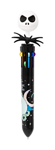 Grupo Erik Kugelschreiber 10 Farben Jack Skellington - Nightmare Before Christmas - Disney Fanartikel | 10-in-1 Multicolor - Mehrfarbiger Stift Grupo Erik Kugelschreiber 10 Farben Jack Skellington - Nightmare Before Christmas - Disney Fanartikel | 10-in-1 Multicolor - Mehrfarbiger Stift von Grupo Erik