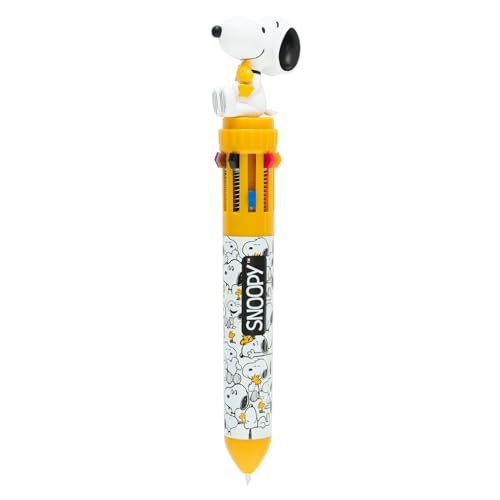 Grupo Erik Kugelschreiber 10 Farben Peanuts Snoopy 10-in-1 Multicolor - Mehrfarbiger Stift Offizieller Snoopy Fanartikel Grupo Erik Kugelschreiber 10 Farben Peanuts Snoopy 10-in-1 Multicolor - Mehrfarbiger Stift Offizieller Snoopy Fanartikel von Grupo Erik
