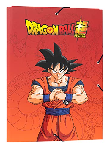 Grupo Erik Mappe A4 Premium - Sammelmappe A4 Goku Dragon Ball Dokumentenmappe A4 mit Gummizug - Heftmapppe A4 Schule Zubehör Heftbox A4 Schulranzen Eckspanner Ordnungsmappe Grupo Erik Mappe A4 Premium - Sammelmappe A4 Goku Dragon Ball Dokumentenmappe A4 mit Gummizug - Heftmapppe A4 Schule Zubehör Heftbox A4 Schulranzen Eckspanner Ordnungsmappe von Grupo Erik