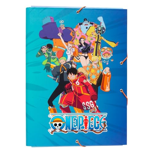 Grupo Erik Mappe A4 Sammelmappe One Piece Fanartikel Dokumentenmappe Gummizug - Heftmapppe A4 Eckspanner Ordnungsmappe Büro Schul Zubehör One Piece Manga Anime Geschenke Merch Grupo Erik Mappe A4 Sammelmappe One Piece Fanartikel Dokumentenmappe Gummizug - Heftmapppe A4 Eckspanner Ordnungsmappe Büro Schul Zubehör One Piece Manga Anime Geschenke Merch von Grupo Erik