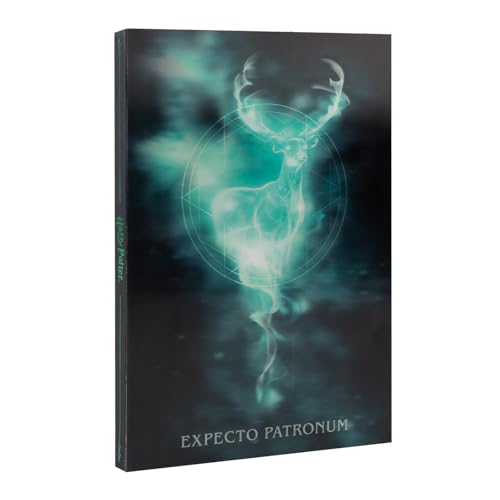 Grupo Erik Notizbuch Bullet Journal Dotted A5 Harry Potter Patronus Hard Cover 3D-Effekt Notizblock Ringbuch A5 Dotted Tagebuch Erwachsene und Kinder mit Ringbindung - Offizieller Harry Potter Merch Grupo Erik Notizbuch Bullet Journal Dotted A5 Harry Potter Patronus Hard Cover 3D-Effekt Notizblock Ringbuch A5 Dotted Tagebuch Erwachsene und Kinder mit Ringbindung - Offizieller Harry Potter Merch von Grupo Erik