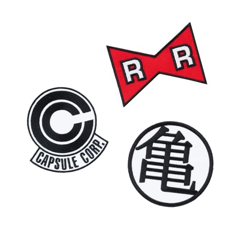 Grupo Erik Patches zum Aufbügeln Bügelbilder für Textilien Dragonball Z Super Manga Set 3 Bügelflicken Aufnäher Erwachsene und Kinder - Offizieller Dragon Ball Merch Grupo Erik Patches zum Aufbügeln Bügelbilder für Textilien Dragonball Z Super Manga Set 3 Bügelflicken Aufnäher Erwachsene und Kinder - Offizieller Dragon Ball Merch von Grupo Erik