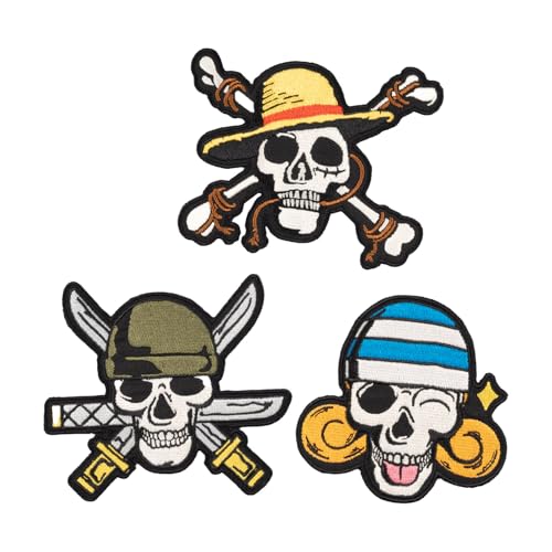 Grupo Erik Patches zum Aufbügeln Bügelbilder für Textilien One Piece Netflix Set 3 Bügelflicken Aufnäher Erwachsene Anime Manga One Piece Geschenke Merch Grupo Erik Patches zum Aufbügeln Bügelbilder für Textilien One Piece Netflix Set 3 Bügelflicken Aufnäher Erwachsene Anime Manga One Piece Geschenke Merch von Grupo Erik