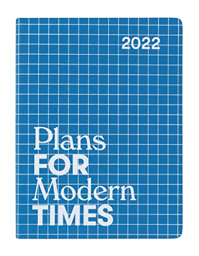 Grupo Erik Plans For Modern Times Terminkalender 2022 - Terminplaner 2022 Ringbuch Kalender 2022 aus Recyceltem Leder Cover von Grupo Erik