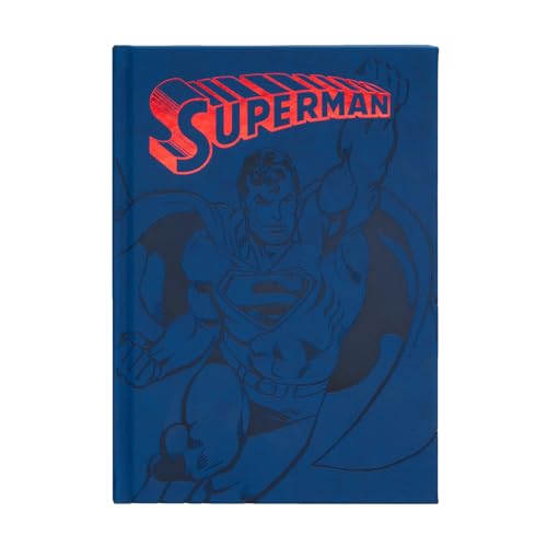 Grupo Erik Premium Notizbuch A5 Bullet DC Comics Superman Notizblock für Erwachsene und Kinder - Bullet Journal Dotted A5 Tagebuch Mädchen und Jungen von Grupo Erik