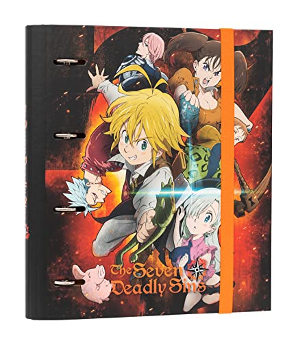 Grupo Erik Ringordner A4 Schmal 4 Ringe - Ordner A4 Schmal Premium Seven Deadly Sins Manga Kawaii - Aktenordner 4 Ringe - A4 Ordner A4 Schmal - Aktenordner A4 Büro Zubehör Schul Zubehör Grupo Erik Ringordner A4 Schmal 4 Ringe - Ordner A4 Schmal Premium Seven Deadly Sins Manga Kawaii - Aktenordner 4 Ringe - A4 Ordner A4 Schmal - Aktenordner A4 Büro Zubehör Schul Zubehör von Grupo Erik