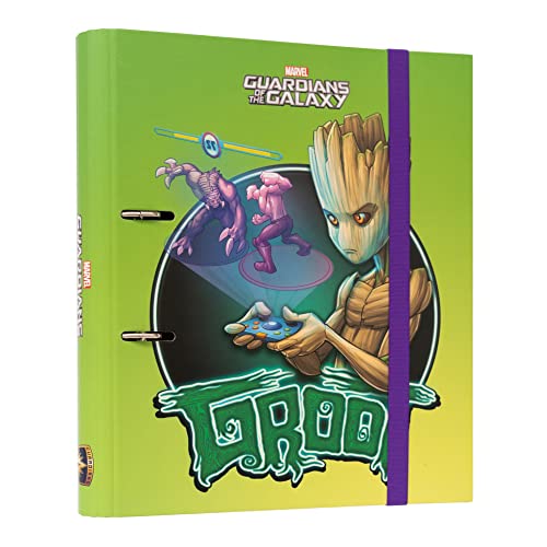 Grupo Erik Ringordner A4 Schmal 2 Ringe The Groot - Aktenordner 2 Ringe - Ringbuch A4 Ringbuch A4 Aktenordner A4 Büro Zubehör Schul Zubehör von Grupo Erik