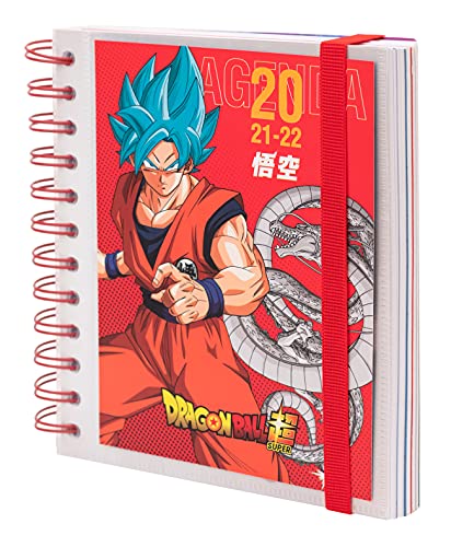Grupo Erik Schulplaner 2021/2022 Dragon Ball - Ringbuch Kalender 2021-2022 - Terminkalender 2022 Tagesplaner, Orange Grupo Erik Schulplaner 2021/2022 Dragon Ball - Ringbuch Kalender 2021-2022 - Terminkalender 2022 Tagesplaner, Orange von Grupo Erik