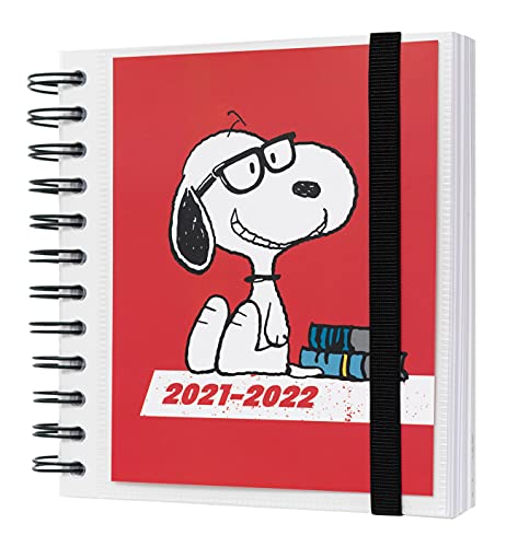 Grupo Erik Schulplaner 2021 2022 Snoopy - Ringbuch Kalender 2021-2022 - Terminkalender 2021 2022 Tagesplaner Terminplaner von Grupo Erik