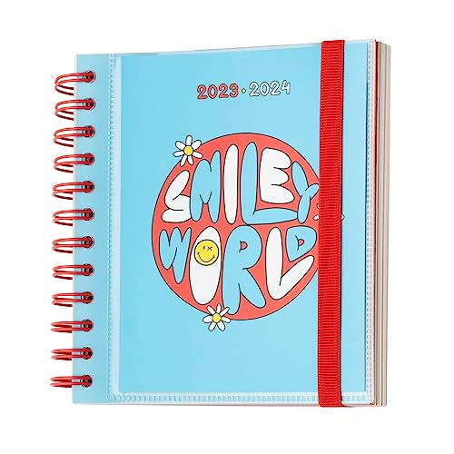 Grupo Erik Schulplaner 2023 2024 Smily - Kalender 2024 Buchkalender Tagesansicht - Planer 2023 2024 Schüler - Einschulung Terminkalender 2023/2024 Ringbuch Hausaufgabenheft 2023/2024 Grupo Erik Schulplaner 2023 2024 Smily - Kalender 2024 Buchkalender Tagesansicht - Planer 2023 2024 Schüler - Einschulung Terminkalender 2023/2024 Ringbuch Hausaufgabenheft 2023/2024 von Grupo Erik