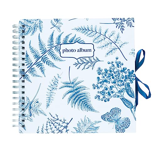 Grupo Erik Scrapbook Album Blue Nature Fotoalbum zum Einkleben 26 x 26 cm 40 Seiten Fotoalbum zum Selbstgestalten Weiße Seiten Photo Album Grupo Erik Scrapbook Album Blue Nature Fotoalbum zum Einkleben 26 x 26 cm 40 Seiten Fotoalbum zum Selbstgestalten Weiße Seiten Photo Album von Grupo Erik