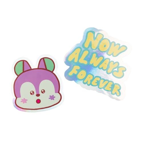 Grupo Erik Sticker Aufkleber Abziehbild BT21 Mang Set - wasserabweisende Aufkleber Kwaii BT21 Merch Geschenke von Grupo Erik