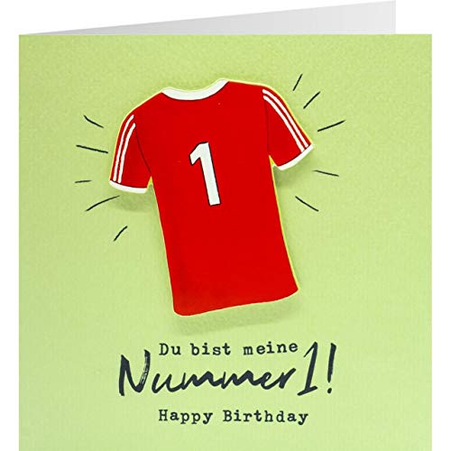 Gruss und Co Sheepworld, 90806 - Klappkarte, mit Umschlag, Quadratisch Schön, Nr. 18, Geburtstag, Du bist meine Nummer 1! Happy Birthday Gruss und Co Sheepworld, 90806 - Klappkarte, mit Umschlag, Quadratisch Schön, Nr. 18, Geburtstag, Du bist meine Nummer 1! Happy Birthday von Gruss und Co