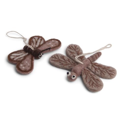 Gry & Sif Osterschmuck, Ostern, Dekoration Strauch, Filzdekoration, Fairtrade, Handmade, Schmetterling, Libelle, Geschenkidee, Gastgeschenk, Mitbringsel, 16513 Gry & Sif Osterschmuck, Ostern, Dekoration Strauch, Filzdekoration, Fairtrade, Handmade, Schmetterling, Libelle, Geschenkidee, Gastgeschenk, Mitbringsel, 16513 von Gry & Sif