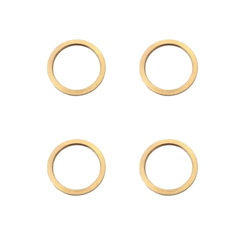 4 x Sägeblattbuchsen, 1,6 cm auf 1,27 cm Messing-Adapterbuchsen, Unterlegscheiben, Dicke von 1 mm 4 x Sägeblattbuchsen, 1,6 cm auf 1,27 cm Messing-Adapterbuchsen, Unterlegscheiben, Dicke von 1 mm von GsLxx