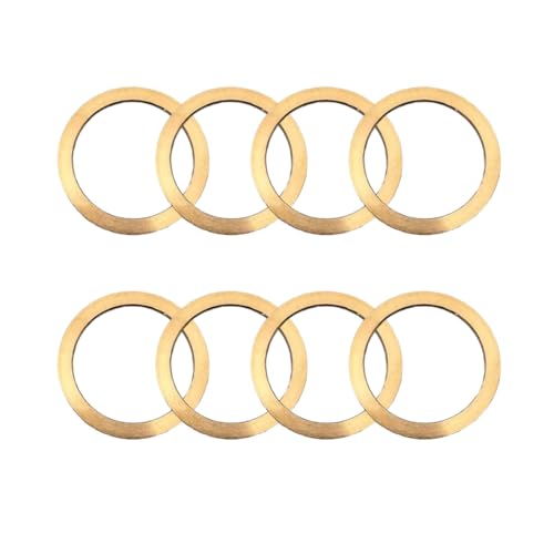 8 x Sägeblattbuchsen – 20 mm Messing-Adapterscheiben, Dicke von 1 mm 8 x Sägeblattbuchsen – 20 mm Messing-Adapterscheiben, Dicke von 1 mm von GsLxx