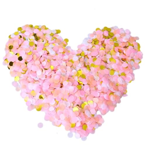 30g Rosa Konfetti Groß, Rund, Geburtstag Hochzeit Streudeko Papier Konfetti,Luftschlangen Rosegold,Tischdeko Hochzeit,Confetti Deko Rosegold,Glitzer,Geburtstag Pastell 30g Rosa Konfetti Groß, Rund, Geburtstag Hochzeit Streudeko Papier Konfetti,Luftschlangen Rosegold,Tischdeko Hochzeit,Confetti Deko Rosegold,Glitzer,Geburtstag Pastell von Gsedaox