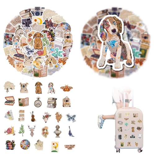 50 Stück Vintage Aufkleber,Vintage Stickers Aesthetic Aufkleber, Retro Vinyl Aufkleber,Ästhetische Aufkleber Für Wasserflasche Für Handytaschen Laptop Skateboard Sportflasche Koffe. 50 Stück Vintage Aufkleber,Vintage Stickers Aesthetic Aufkleber, Retro Vinyl Aufkleber,Ästhetische Aufkleber Für Wasserflasche Für Handytaschen Laptop Skateboard Sportflasche Koffe. von Gsedaox