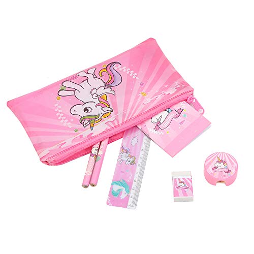 Gshy Federmäppchen, für Mädchen, Jungen, Kinder, Einhorn, Schreibwaren, Tasche, Schule, Stifte, Organizer, lustig, niedlich, Büro, mit Lineal, Radiergummi Gshy Federmäppchen, für Mädchen, Jungen, Kinder, Einhorn, Schreibwaren, Tasche, Schule, Stifte, Organizer, lustig, niedlich, Büro, mit Lineal, Radiergummi von Gshy