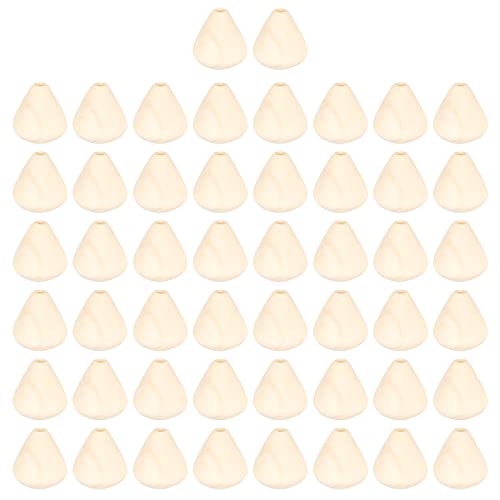 50pcs Holzperlen, Kegelrundloch Halskette Ball Abstandsabstand Dekoration Schmuck Herstellung von Hand Perlen Accessoires für Handwerk Handgefertigt 50pcs Holzperlen, Kegelrundloch Halskette Ball Abstandsabstand Dekoration Schmuck Herstellung von Hand Perlen Accessoires für Handwerk Handgefertigt von Gsycle