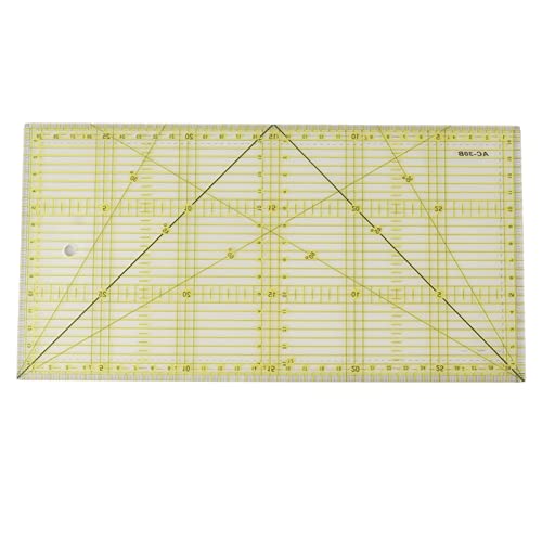 Acryl Quilt Lineal, präzise Skala nähen Lineal transparent Quilting Lineal zum Nähen messen Patchwork15*30 cm von Gsycle