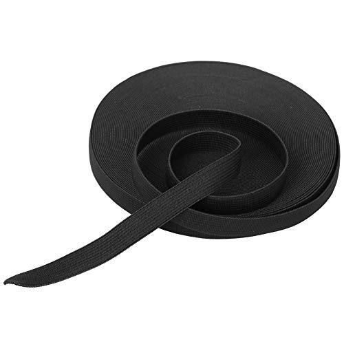 Gestricktes Gummiband, dicker Polyesterfaser -Strickbandnähte -Accessoire -Kollektion für Hosen Taillenbänder Nähen und DIY -Handwerkshandwerk (Breite 15 mm / 0,6 Zoll) von Gsycle
