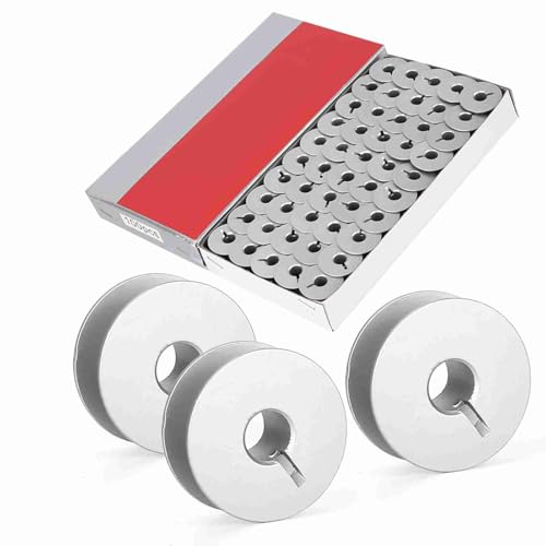 Gsycle 100pcs 55623a Spulen geschlitzt, Nähmaschinen Aluminium -Spulen Wickler Ersatz für industrielle Nähmaschinenteile Gsycle 100pcs 55623a Spulen geschlitzt, Nähmaschinen Aluminium -Spulen Wickler Ersatz für industrielle Nähmaschinenteile von Gsycle