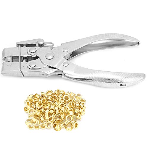 Manual Punching Pliers, Multifunction Double Using Steel Metal Hole Punch Tool Hand Tool With 100 PCS Buttons For Belts Fabric DIY Crafts Projects Manual Punching Pliers, Multifunction Double Using Steel Metal Hole Punch Tool Hand Tool With 100 PCS Buttons For Belts Fabric DIY Crafts Projects von Gsycle