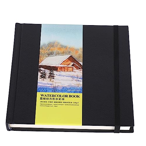 Watercolor Book, Double Sided Hardcover Watercolor Paper Block Art Class Board Sketchbook Supplies for Mixed Wet Dry Media Watercolor Book, Double Sided Hardcover Watercolor Paper Block Art Class Board Sketchbook Supplies for Mixed Wet Dry Media von Gsycle