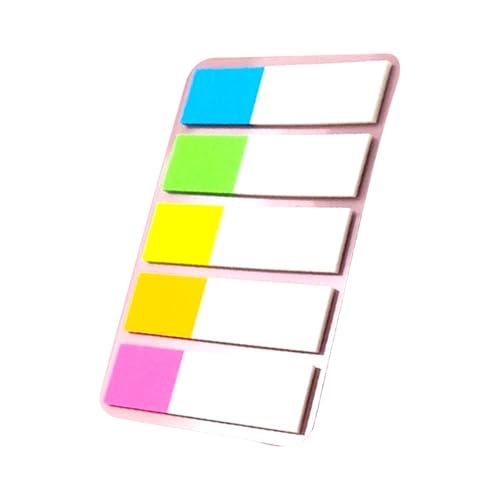 1000 Blatt farbige PET-Etiketten, Haftnotizen, beschreibbar, wiederverwendbar, Lesezeichen für Buch, Tagebuch, Planer, Notizbuch, Büro, Klebeetiketten für Organisation 1000 Blatt farbige PET-Etiketten, Haftnotizen, beschreibbar, wiederverwendbar, Lesezeichen für Buch, Tagebuch, Planer, Notizbuch, Büro, Klebeetiketten für Organisation von Guaber