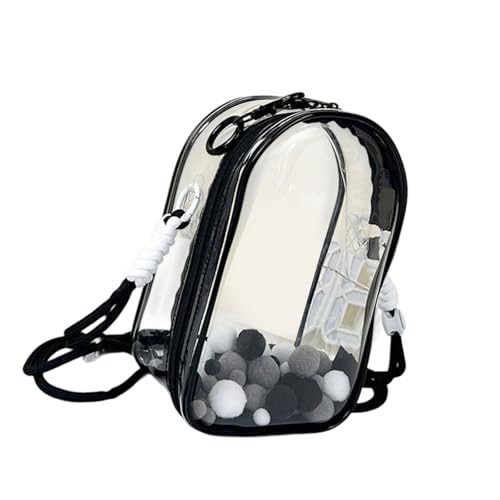 18 Cm Crossbody Bag Wasserfeste Klare PVC Schulterpanzer Mit Einstellbarem Riemen Für Kinderzubehör Spielzeugpuppe Aufbewahrung Modischer PVC Utility Beutel 18 Cm Crossbody Bag Wasserfeste Klare PVC Schulterpanzer Mit Einstellbarem Riemen Für Kinderzubehör Spielzeugpuppe Aufbewahrung Modischer PVC Utility Beutel von Guaber