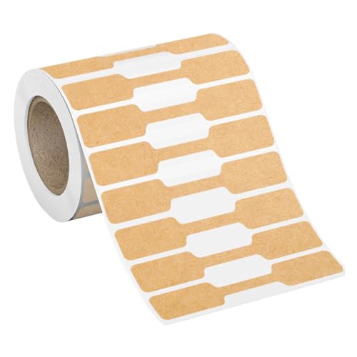 500 Stück Schmucketiketten, selbstklebend, Hantel-Aufkleber für Halsketten, Ohrringe, Ringe, Preise, Etiketten, Kleidung, Display-Etiketten 500 Stück Schmucketiketten, selbstklebend, Hantel-Aufkleber für Halsketten, Ohrringe, Ringe, Preise, Etiketten, Kleidung, Display-Etiketten von Guaber