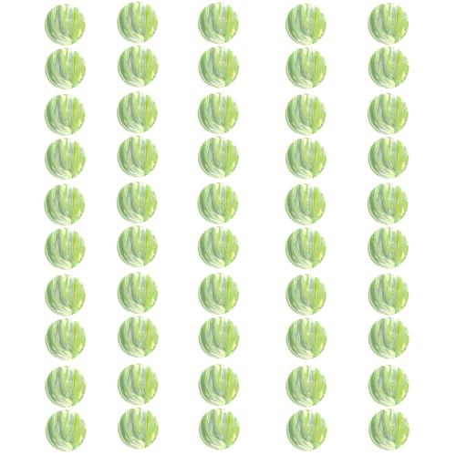 50pcs Klare Farbenfrohe Runde Perlen 14mm Glas Für Handgefertigte Bastelschmuck Halskette Armbänder Zu Accessoires Blaues Glas Herstellen von Guaber
