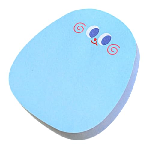 60 Blatt Haftnotizpapier, kleine Notizblöcke, Cartoon-Notizblöcke, ungeliniertes Blatt, Erinnerungen an Kühlschränken, Notizbuch, Kalender, Erinnerungs-Aufkleber von Guaber