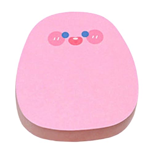 60 Blatt Haftnotizpapier, kleine Notizblöcke, Cartoon-Notizblöcke, ungeliniertes Blatt, Erinnerungen an Kühlschränken, Notizbuch, Kalender, Erinnerungs-Aufkleber von Guaber