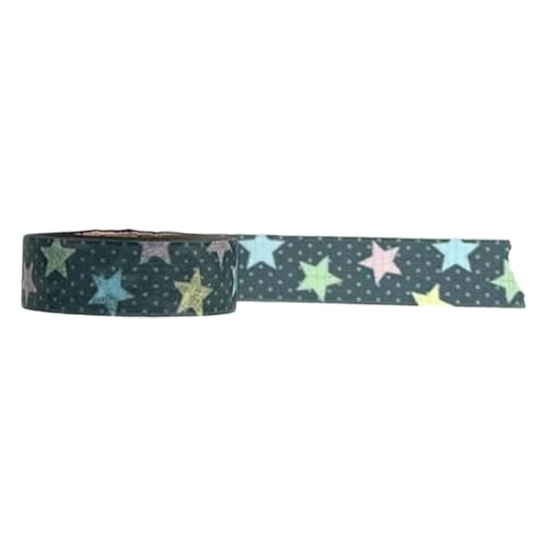 Ästhetisches dekoratives Klebeband, Sterne, Schleife, Muster, Scrapbooking, für Scrapbooking, Tagebuch, Fotoalbum und Verpackung, Verzierungsband Ästhetisches dekoratives Klebeband, Sterne, Schleife, Muster, Scrapbooking, für Scrapbooking, Tagebuch, Fotoalbum und Verpackung, Verzierungsband von Guaber