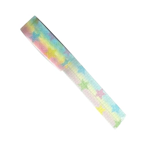 Ästhetisches dekoratives Klebeband, Sterne, Schleife, Muster, Scrapbooking, für Scrapbooking, Tagebuch, Fotoalbum und Verpackung, Verzierungsband Ästhetisches dekoratives Klebeband, Sterne, Schleife, Muster, Scrapbooking, für Scrapbooking, Tagebuch, Fotoalbum und Verpackung, Verzierungsband von Guaber