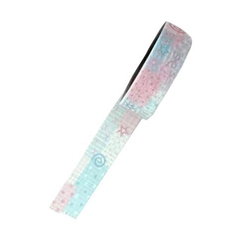 Ästhetisches dekoratives Klebeband, Sterne, Schleife, Muster, Scrapbooking, für Scrapbooking, Tagebuch, Fotoalbum und Verpackung, Verzierungsband Ästhetisches dekoratives Klebeband, Sterne, Schleife, Muster, Scrapbooking, für Scrapbooking, Tagebuch, Fotoalbum und Verpackung, Verzierungsband von Guaber
