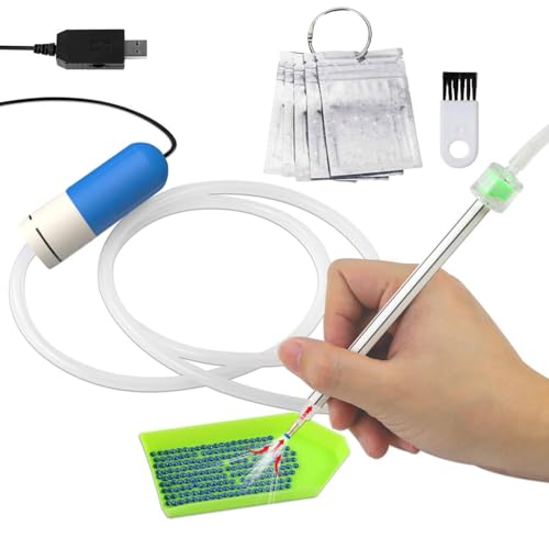 Ergonomische Edelsteine Malerei Stift Set USB Netzteil Einstellbare Saugsteuerung Geeignet Für Mehrere Formen ABS Malerei Ausrüstung von Guaber