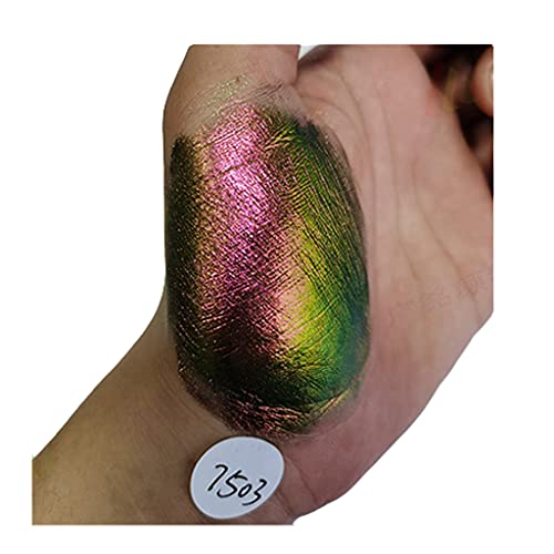 Farbverschiebung Pigment Glitzerfarbe Farbstoffmarkpulver Für Epoxidharz Harz Nagelkunst Seife Badbomben Epoxidharz Handwerk Juwely Making von Guaber