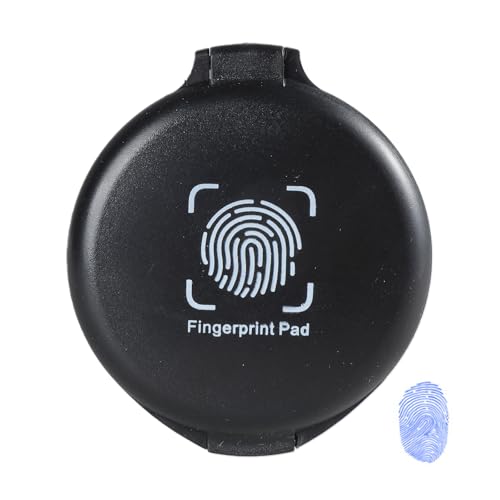 Fingerabdruck-Pad, Fingerabdruck-Stempel, schnell trocknend, Notarbedarf, einfach zu bedienen, schnell trocknend, Daumenabdruck, Büro, Notarbedarf Fingerabdruck-Pad, Fingerabdruck-Stempel, schnell trocknend, Notarbedarf, einfach zu bedienen, schnell trocknend, Daumenabdruck, Büro, Notarbedarf von Guaber