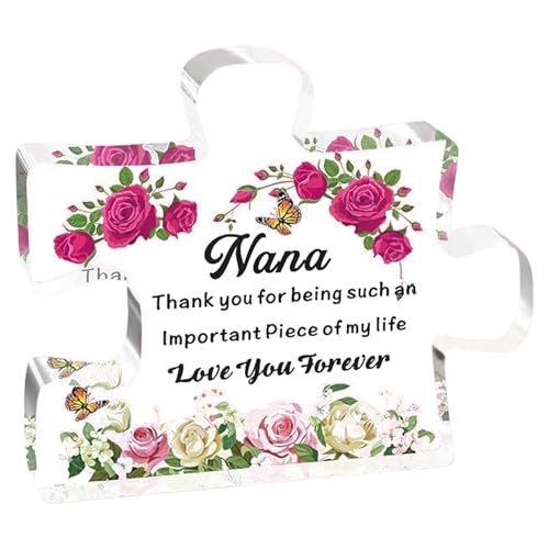 Geschenke Für Mutter Elegante Mutter Geburtstagsgeschenke Graviertes Acrylblock Puzzle Stück 3.94x3.38inch Muttertag Weihnachtsgeschenk Office Desk Ornament Geschenke Für Mutter Elegante Mutter Geburtstagsgeschenke Graviertes Acrylblock Puzzle Stück 3.94x3.38inch Muttertag Weihnachtsgeschenk Office Desk Ornament von Guaber