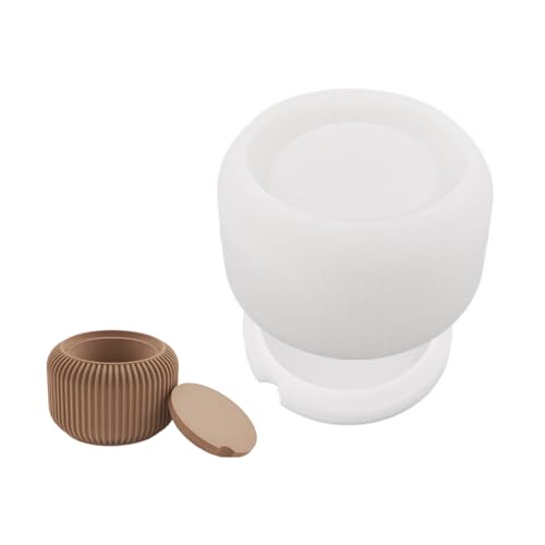 Gestreifte Räucherstäbchenformen, handgefertigt, Tasse, Silikon, Epoxidharz, Gipsformen, Aufbewahrungsglas, Silikonstreifen, Räuchergefäße, Tasse, Vorratsglas von Guaber