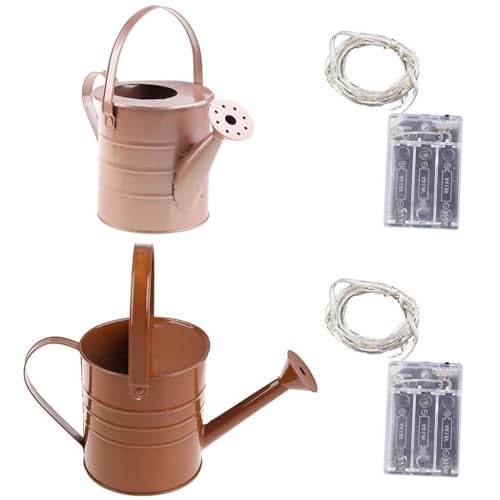Gießkanne LED Lichterkette Ausschütten Sternenfee Nachtlicht für Hof Garten für Kunst Lampe Dekor Garten Dekorationen Outdoor von Guaber