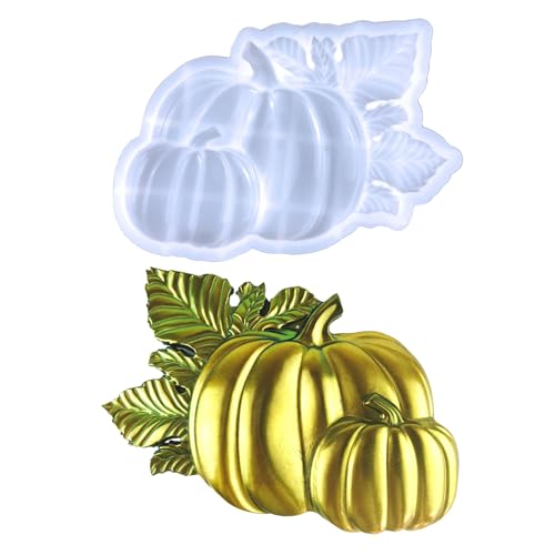Halbstereoskopische Kürbisse Traubenwand Ornamente Tropfen Klebstoff Schimmelpendel Anhänger Desktop Dekoration Epoxid Silikonform Ornamente Formen Für Epoxidharz von Guaber